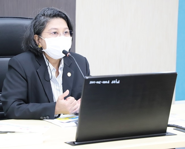 กรมบังคับคดี จัดประชุมผู้บริหารกรมบังคับคดี ครั้งที่ 1/2564  ในรูปแบบ Video Conference ผ่านระบบ Session Call